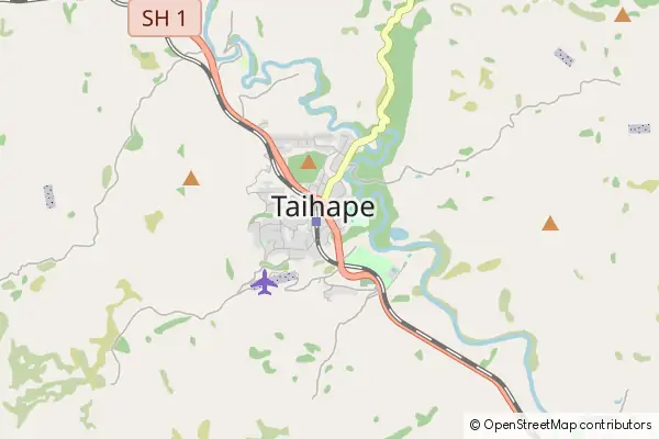 Karte Taihape