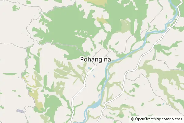 Karte: Pohangina • © OpenStreetMap contributors Karte Pohangina