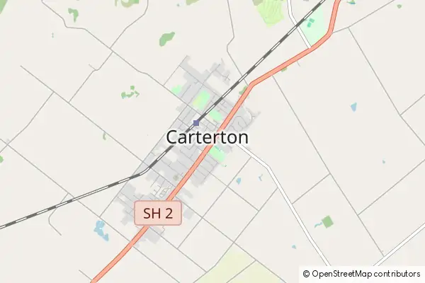 Karte Carterton