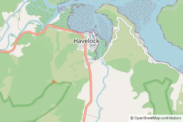 Karte Havelock