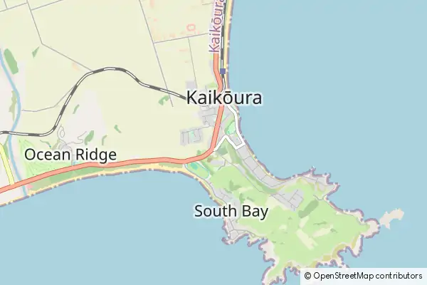 Karte Kaikoura