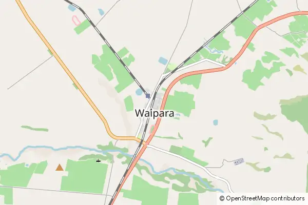 Karte Waipara