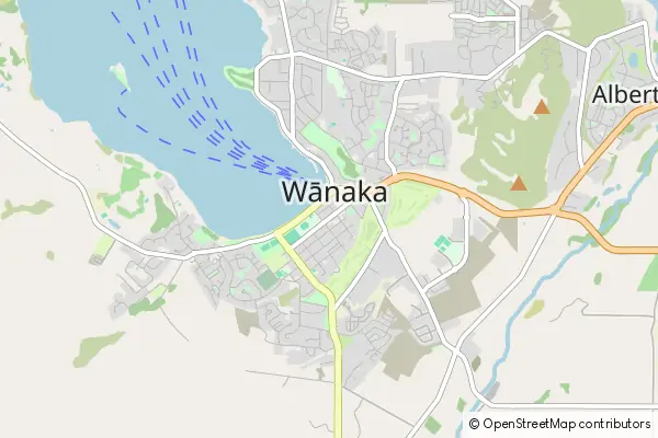 Karte Wanaka