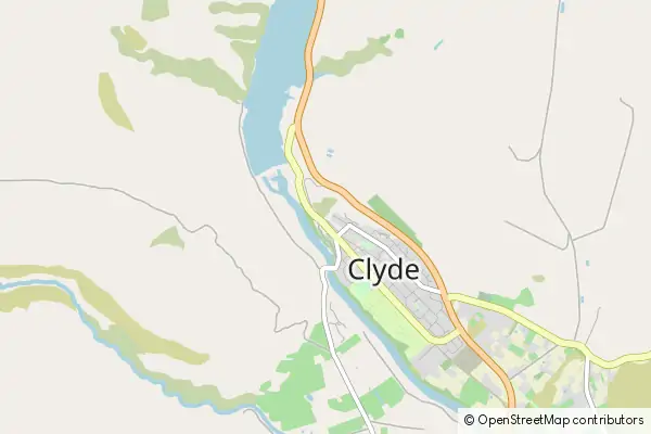 Karte Clyde