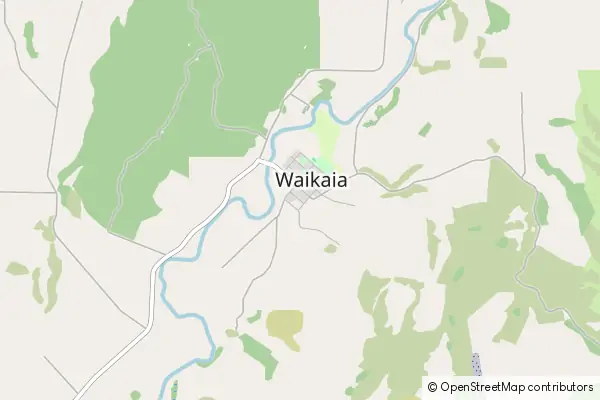 Karte Waikaia