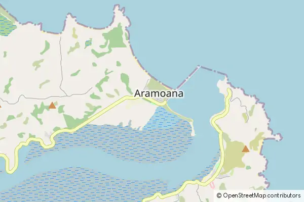 Karte Aramoana