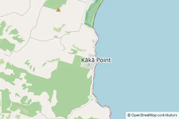 Karte Kaka Point