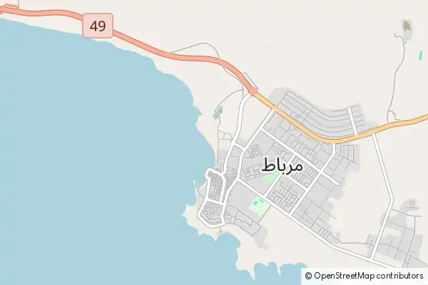 Karte: Mirbat • © OpenStreetMap contributors Karte Mirbat