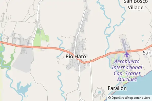 Karte Río Hato