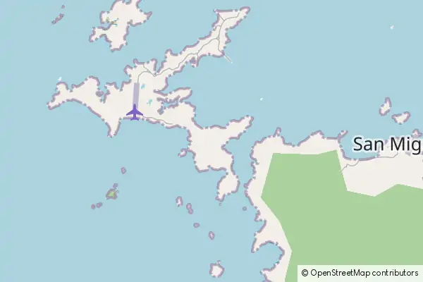 Karte Viveros Island