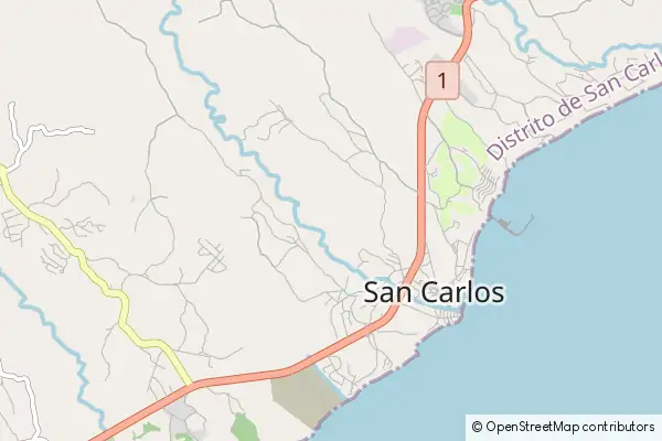 Karte San Carlos