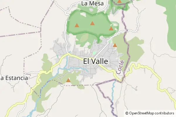 Karte El Valle de Anton