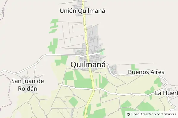 Karte Quilmaná