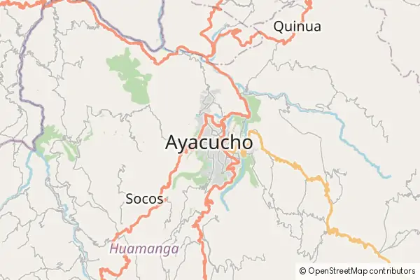 Karte Ayacucho