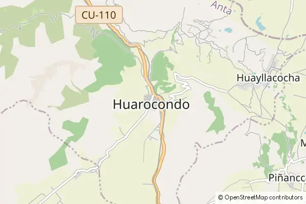 Karte Huarocondo