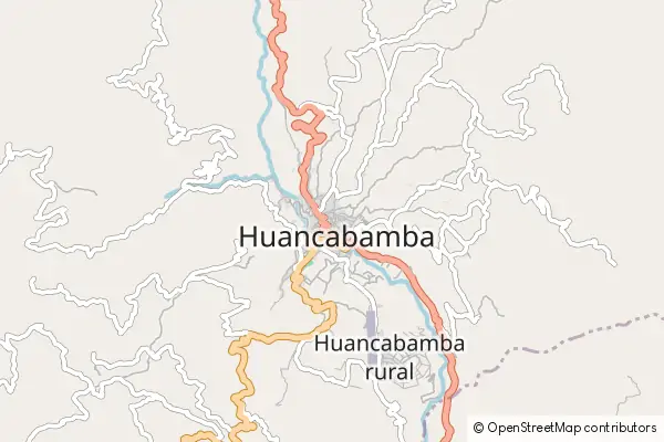 Karte Huancabamba