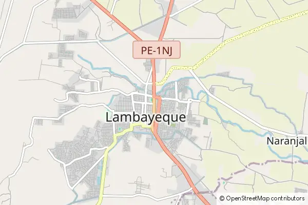 Karte Lambayeque