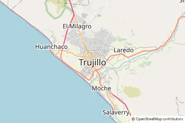 Karte Trujillo