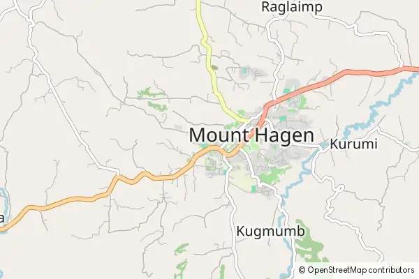 Karte Mount Hagen