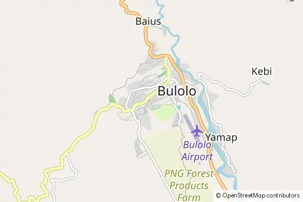 Karte Bulolo