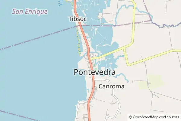 Karte Pontevedra