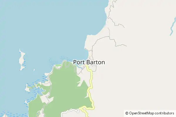 Karte Port Barton