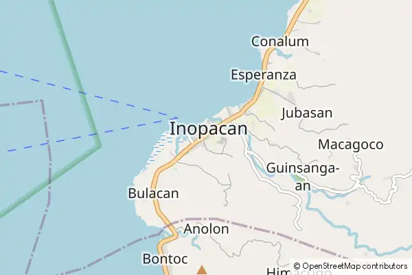 Karte Inopacan