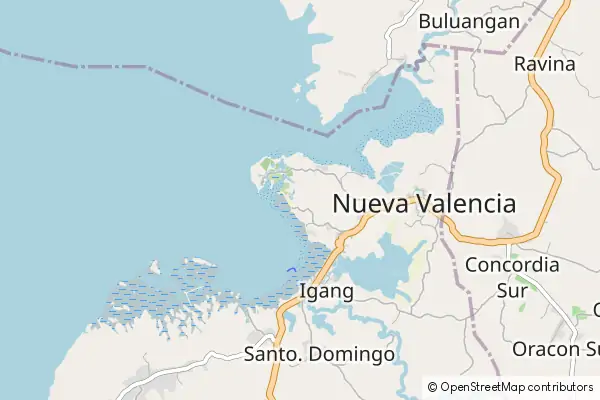 Karte Nueva Valencia