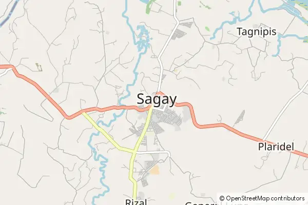 Karte Sagay City