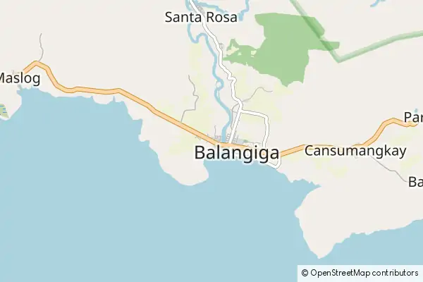 Karte Balangiga