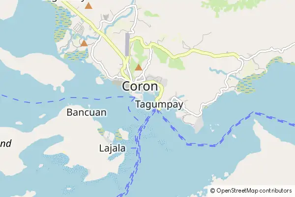 Karte Coron