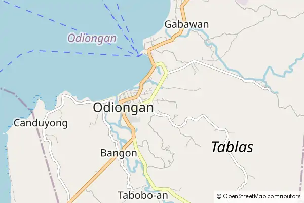 Karte Odiongan