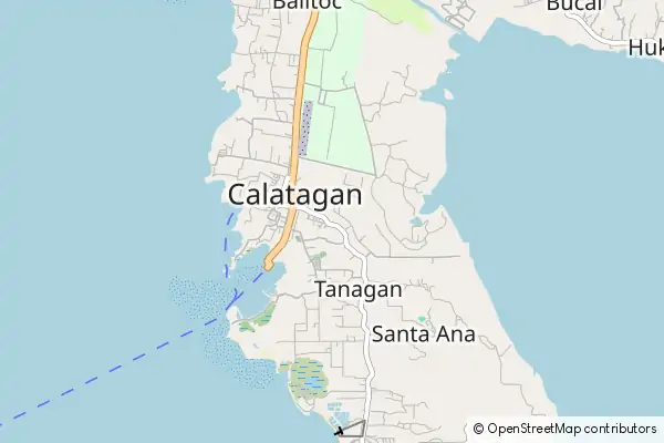 Karte Calatagan