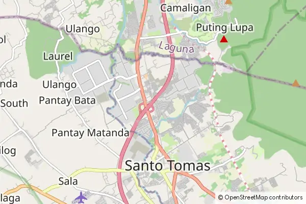 Karte Santo Tomas