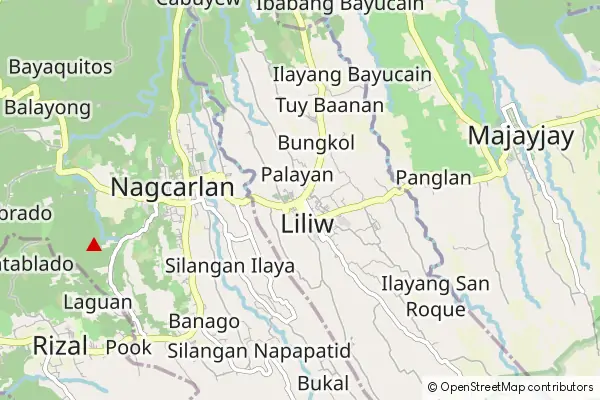 Karte: Liliw • © OpenStreetMap contributors Karte Liliw