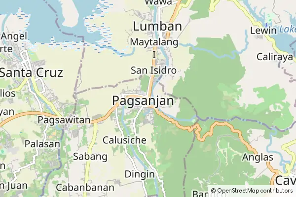 Karte Pagsanjan