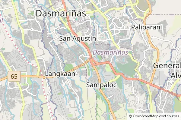 Karte Dasmarinas City