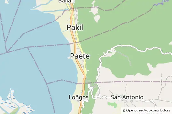 Karte Paete