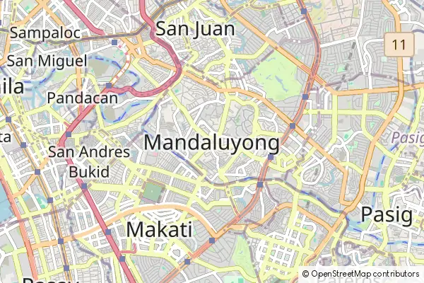 Karte Mandaluyong