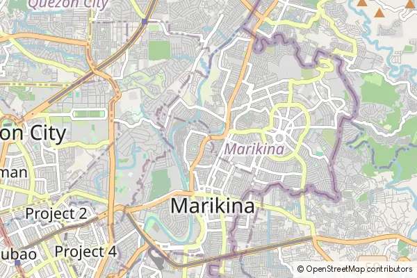 Karte Marikina