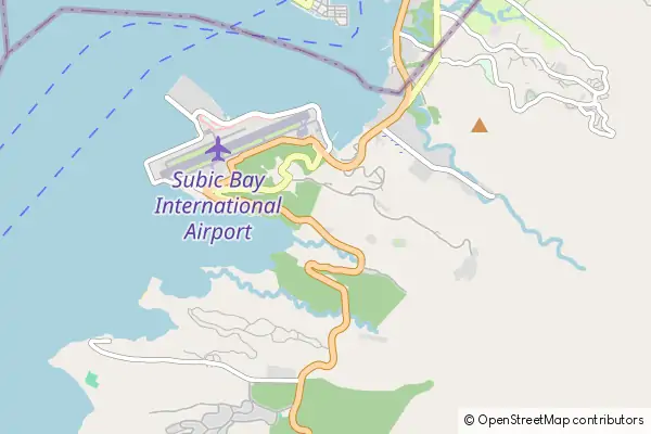 Karte Subic Bay Freeport Zone