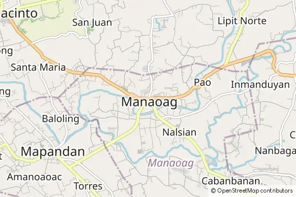 Karte Manaoag