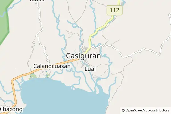 Karte Casiguran