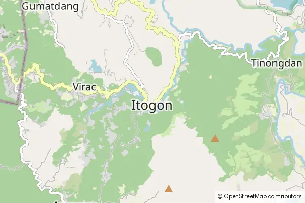 Karte Itogon