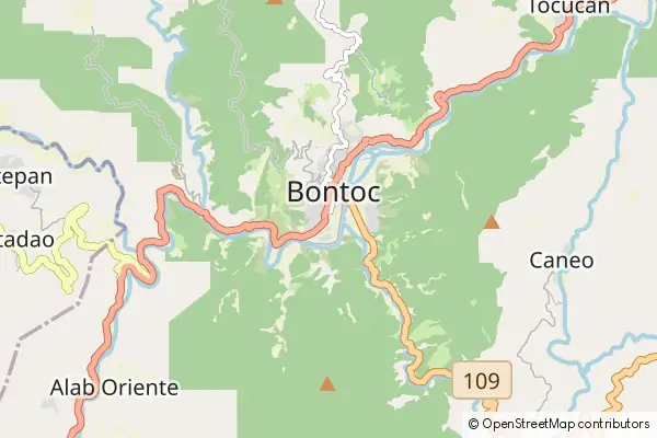 Karte Bontoc