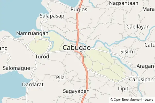 Karte Cabugao