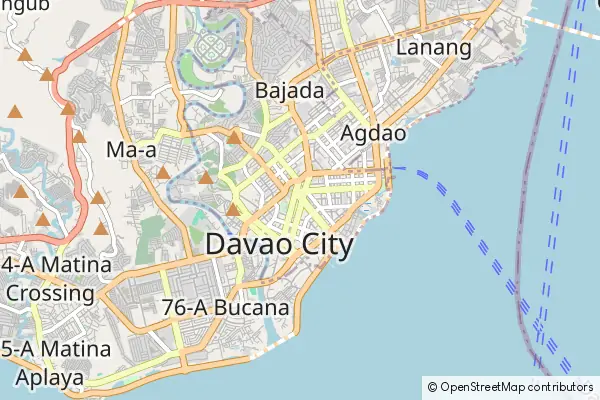 Karte Davao City