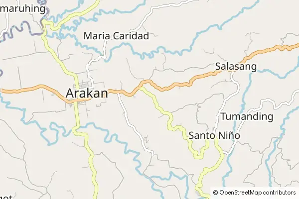 Karte Arakan