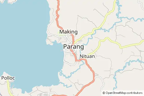 Karte Parang