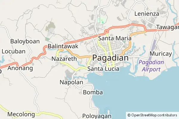 Karte Pagadian City